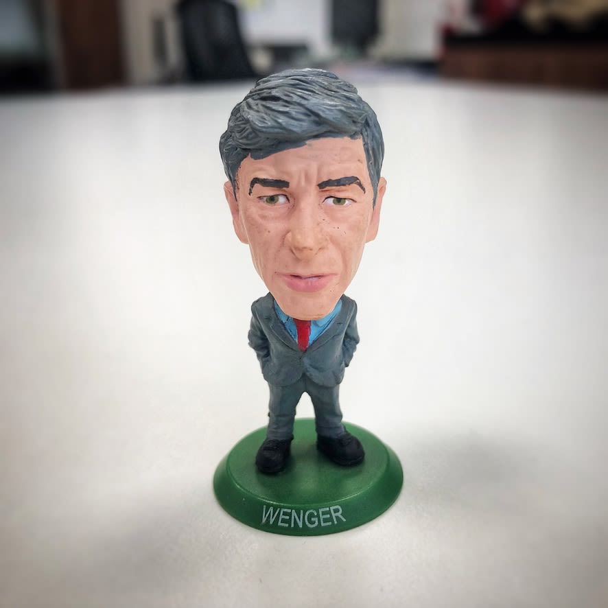 Arsenal Manager Wenger SoccerStarz Football Figurine